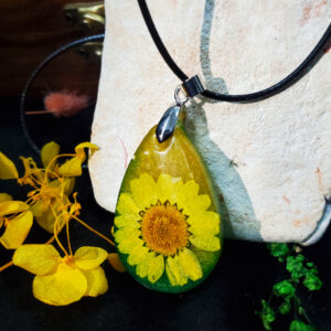 Aurora Sunflower Pendant