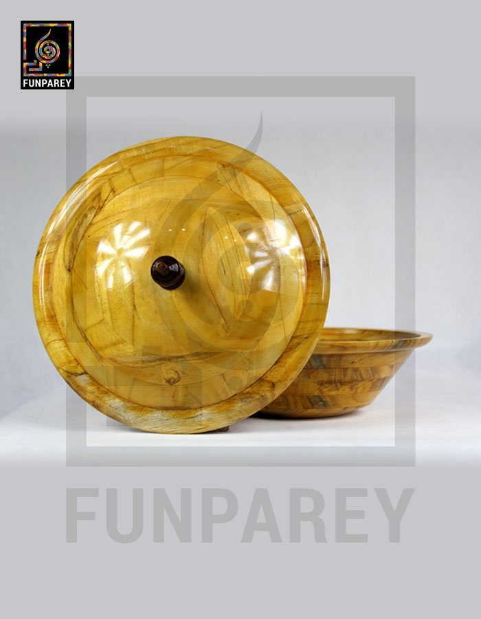 Mulberry Wood Hot Pot 12″