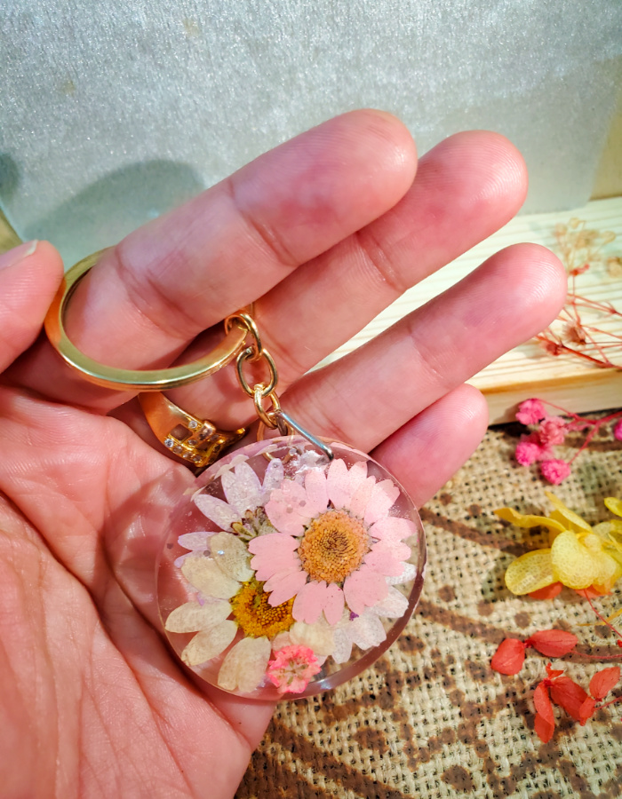 Bloomkeeper Floral Keychain