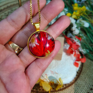 Shauq-e-Rang Floral Pendant