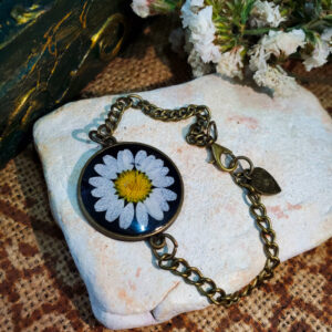 Dark Daisy Ember Bracelet