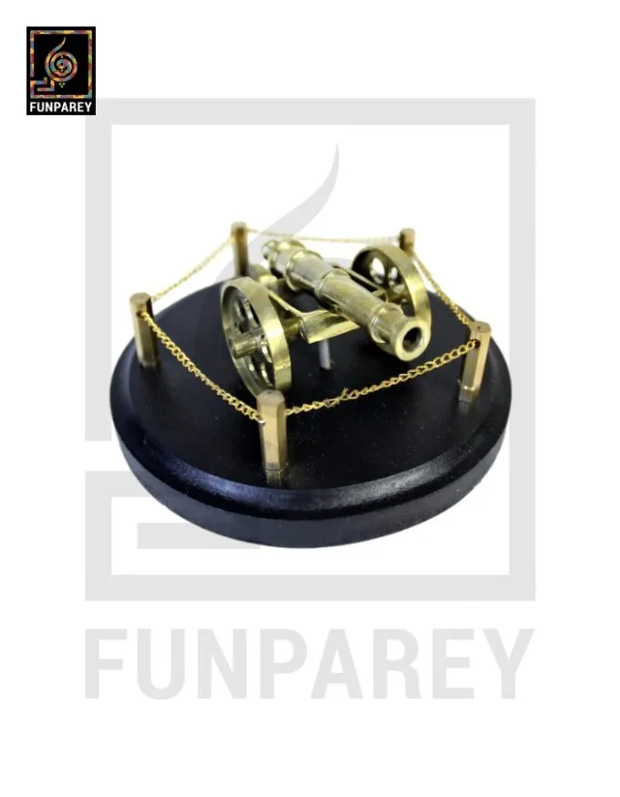 Handmade Vintage Brass Cannon Model / Napoleon Cannon