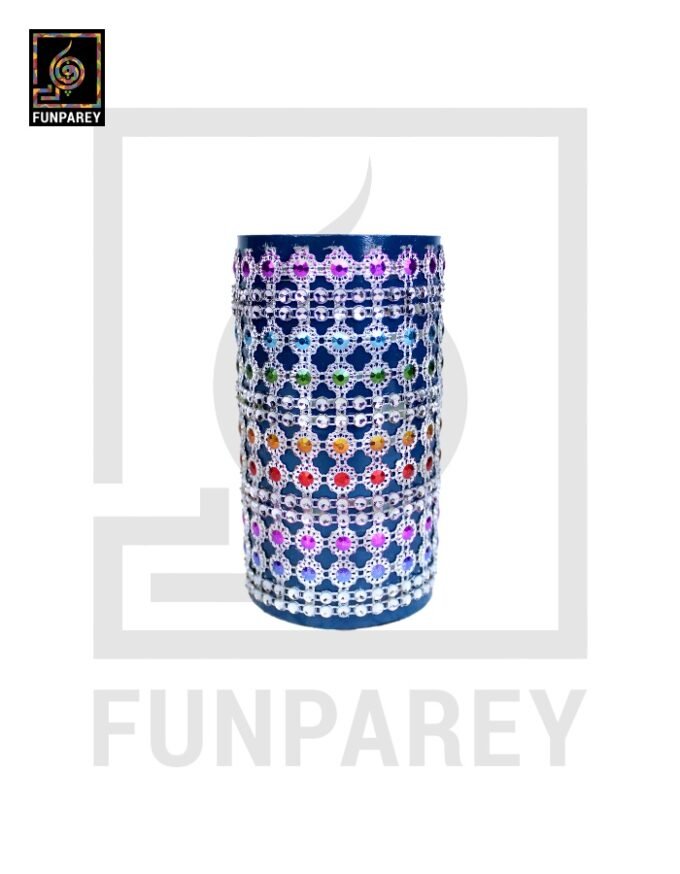 Hand Crafted Accessory Jar with Shiny Beats