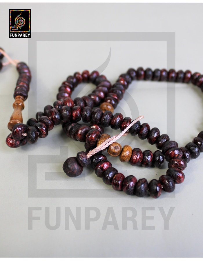 Wooden Tasbeeh – Anardana 99 Beads