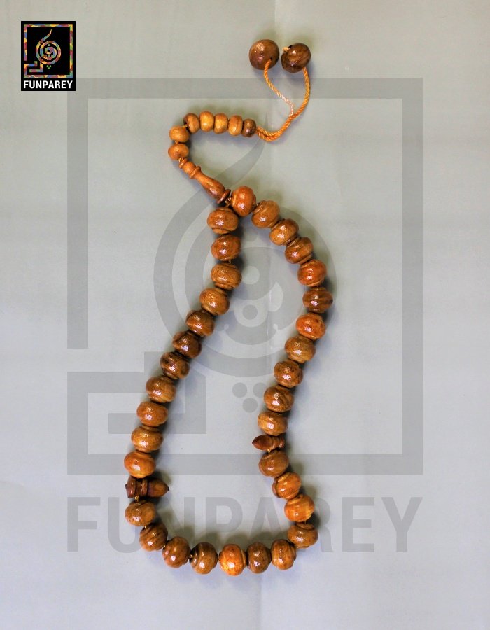 Wooden Tasbeeh – Brown 33 Beads