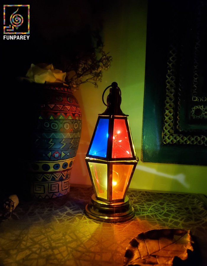 HexaGlow Multicolor Decor Lantern / Ambient Light Lamp