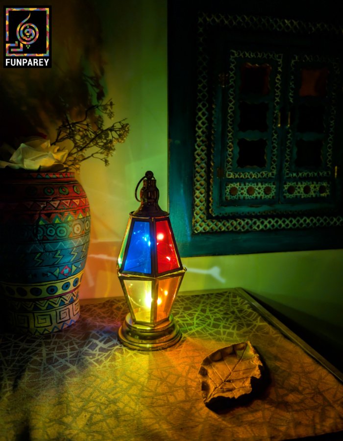 HexaGlow Multicolor Decor Lantern / Ambient Light Lamp