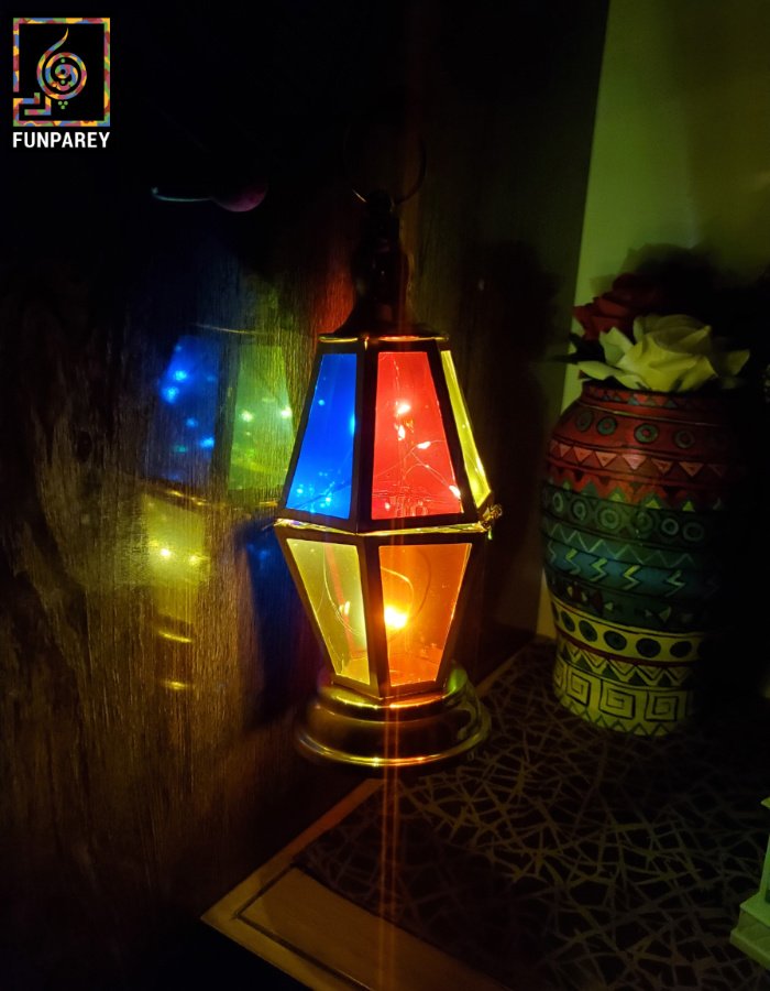 HexaGlow Multicolor Decor Lantern / Ambient Light Lamp