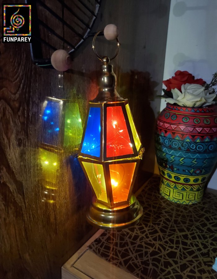 HexaGlow Multicolor Decor Lantern / Ambient Light Lamp