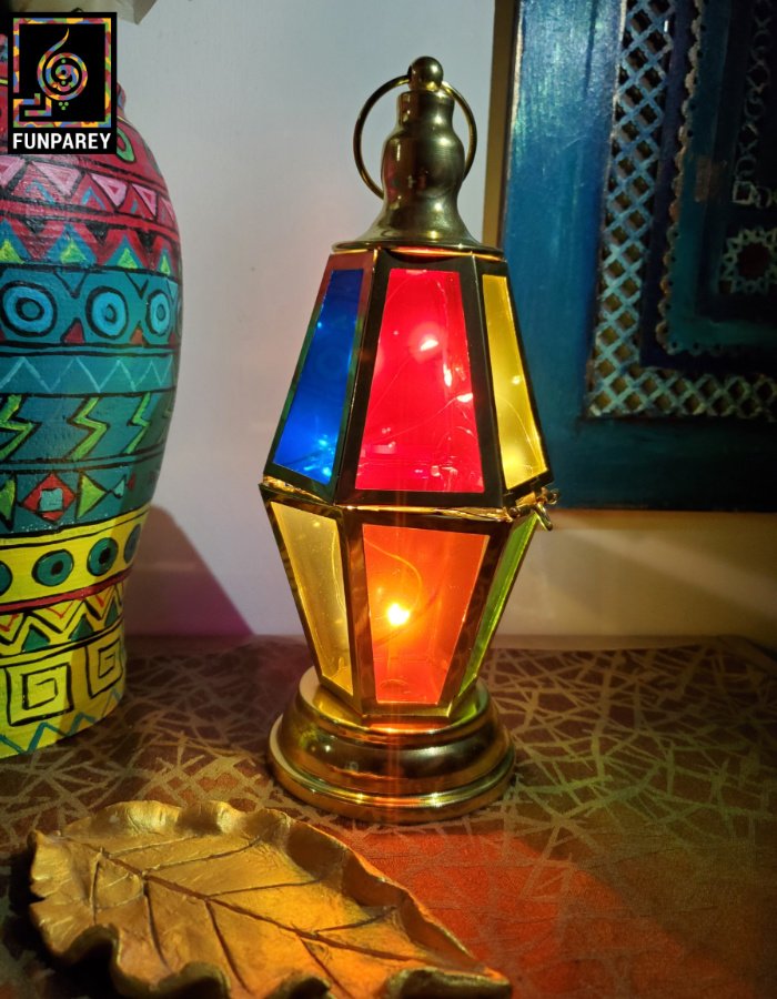HexaGlow Multicolor Decor Lantern / Ambient Light Lamp