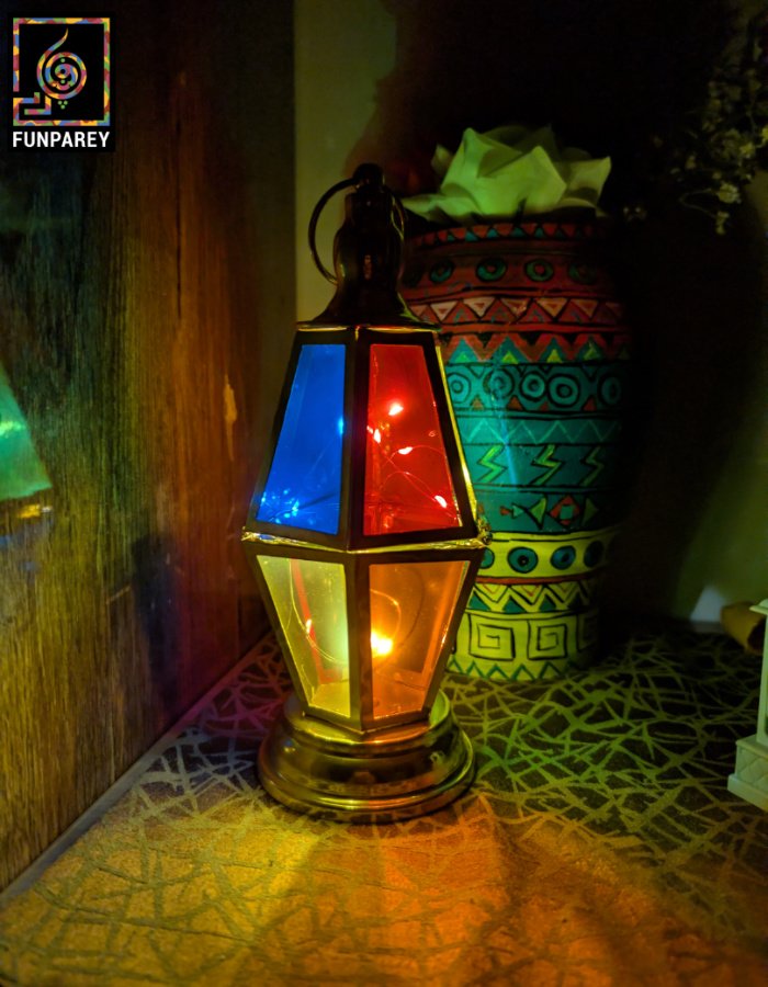 HexaGlow Multicolor Decor Lantern / Ambient Light Lamp