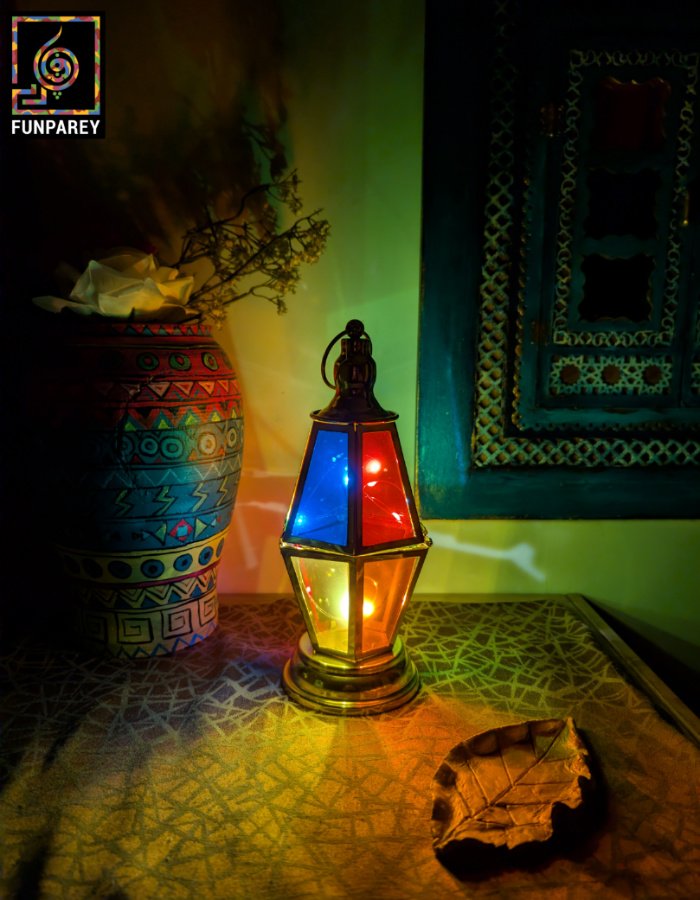 HexaGlow Multicolor Decor Lantern / Ambient Light Lamp