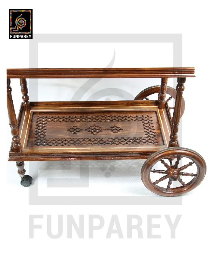 Distinct Serving Trolley 27x15"