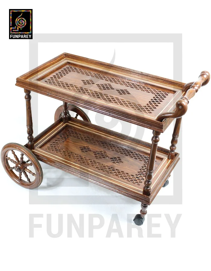 Distinct Serving Trolley 27x15"