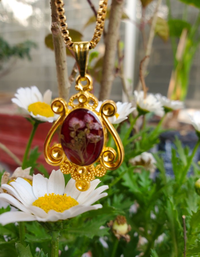 Crimson Memory Pendant