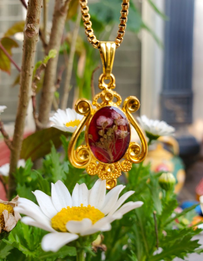 Crimson Memory Pendant