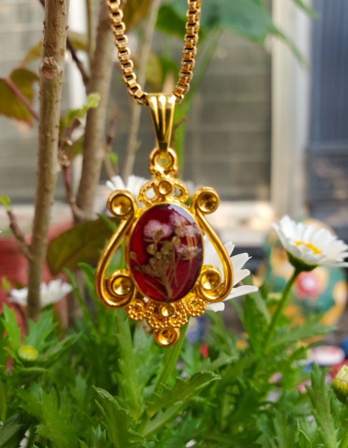 Crimson Memory Pendant