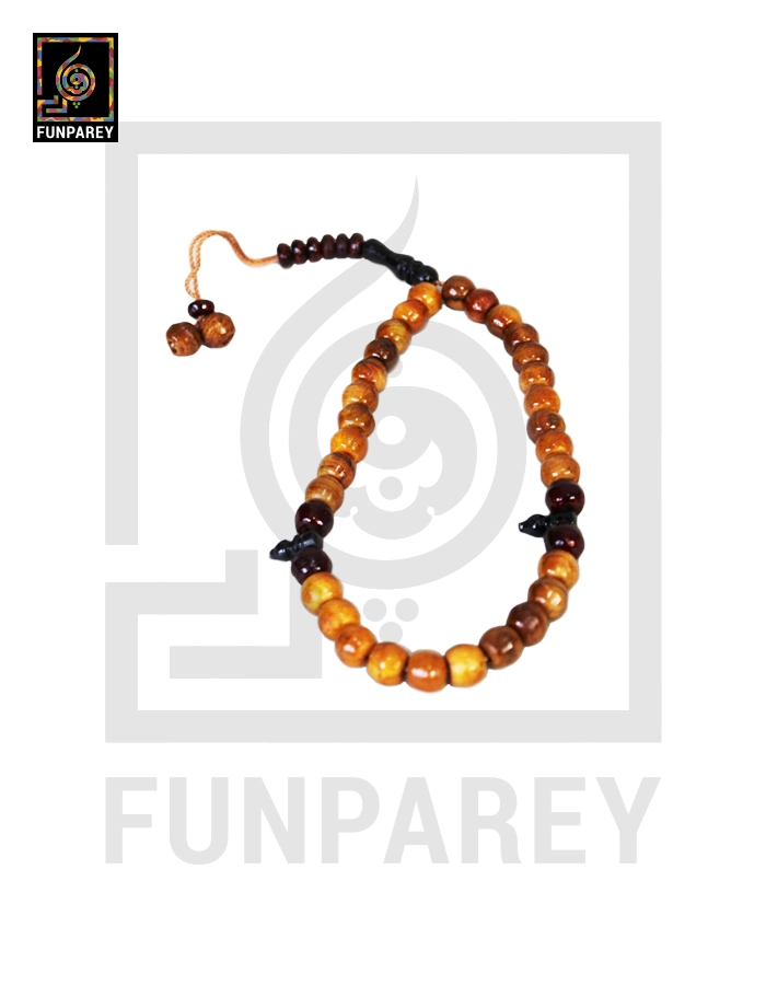 Free Tasbeeh Wooden – Brown 33 Beads