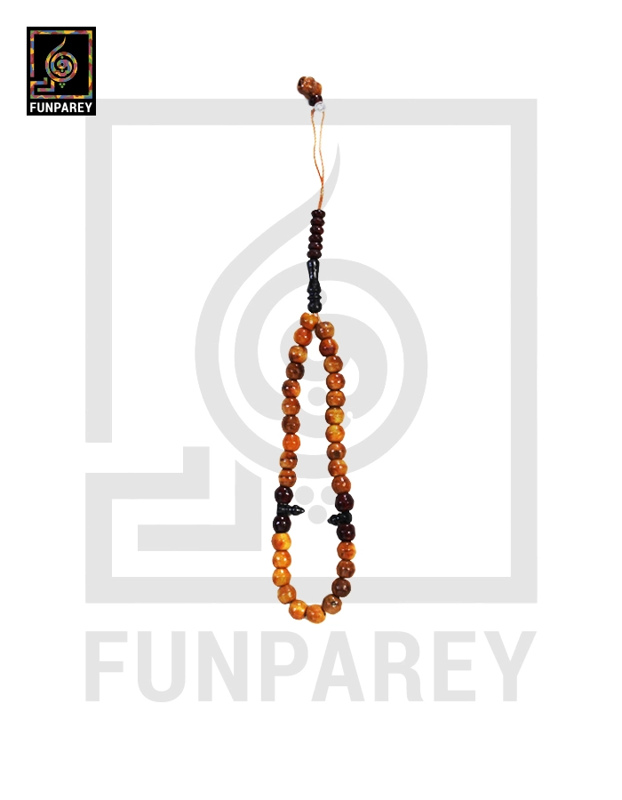 Free Tasbeeh Wooden – Brown 33 Beads