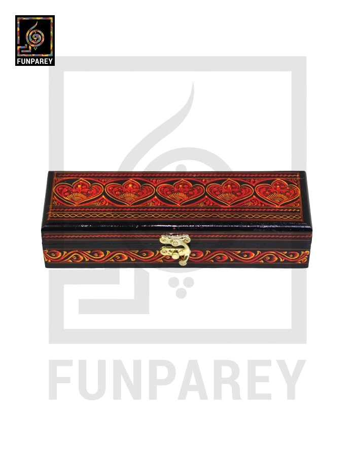 Geometry Box - Red Nakshi
