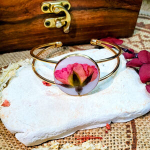 Golden Botanica Floral Bracelet