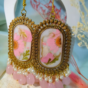 Golden Empress Bloom Earring
