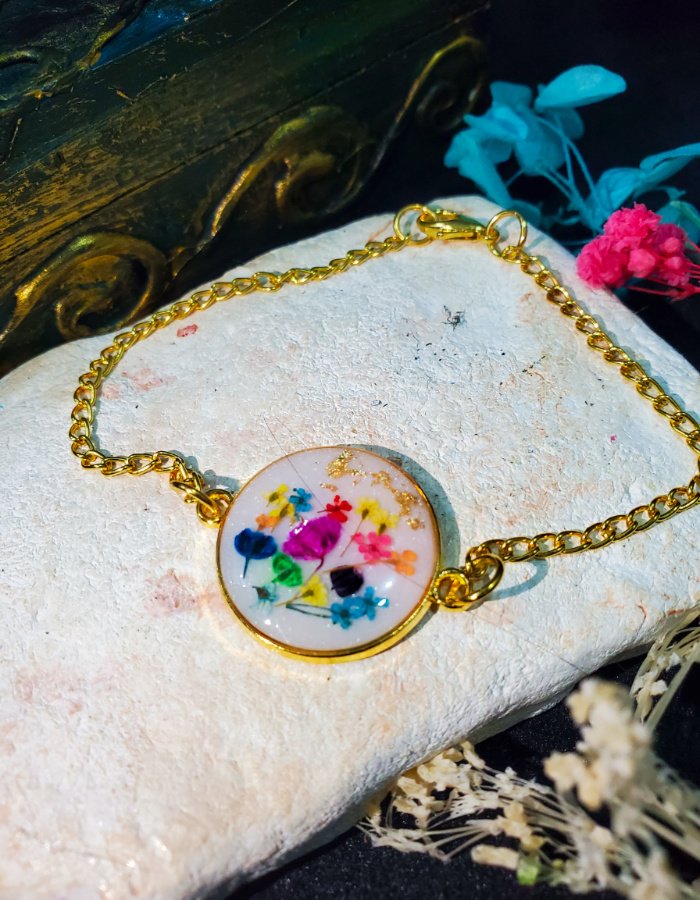 Gulshan-e-Subh Floral Bracelet