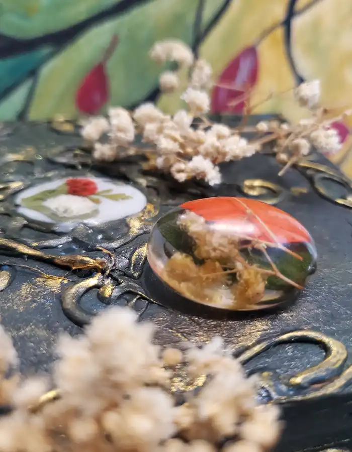 Handcrafted Scarf Pin - Rustica Botanica