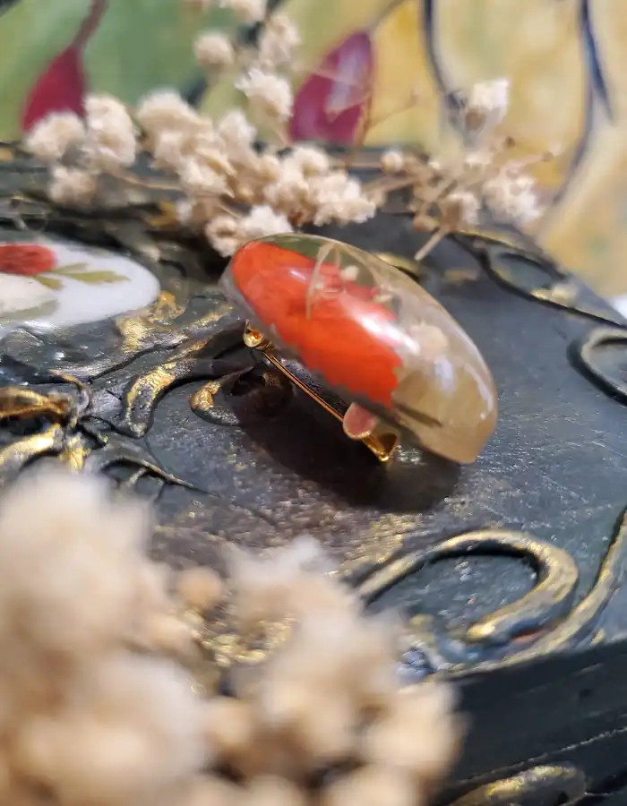 Handcrafted Scarf Pin - Rustica Botanica