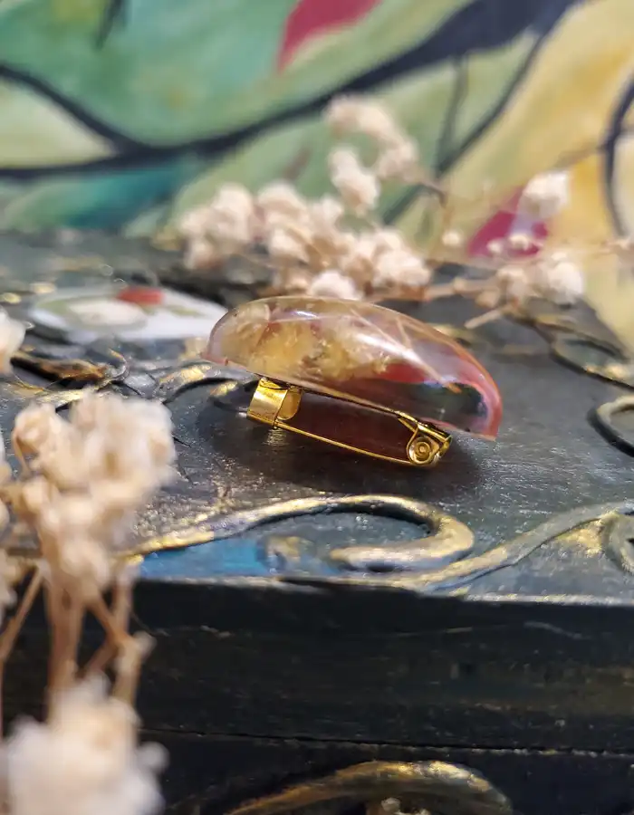 Handcrafted Scarf Pin - Rustica Botanica