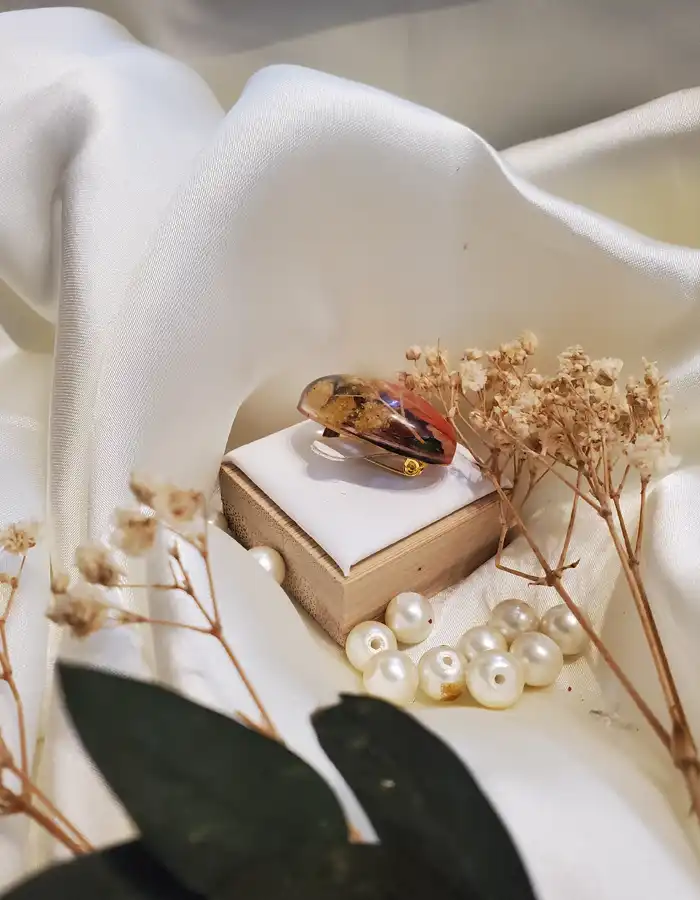 Handcrafted Scarf Pin - Rustica Botanica