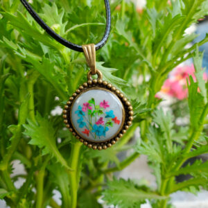 Magical Bloom Floral Pendant