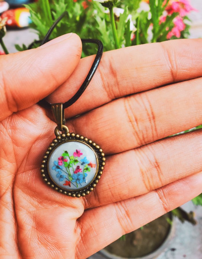 Magical Bloom Floral Pendant