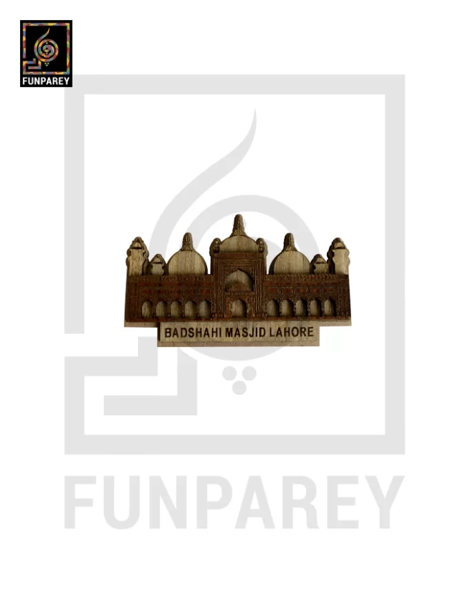 Decorative Fridge Magnet – Badshahi Masjid Model