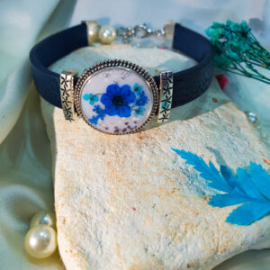 Meadow Whisper Leather Strap Bracelet