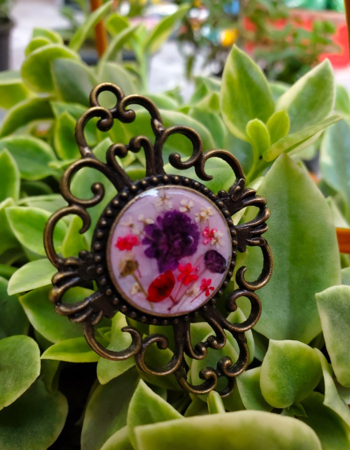 Nostalgic Bloom Floral Ring