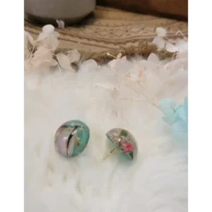 Resin Earrings - Morning Bloom