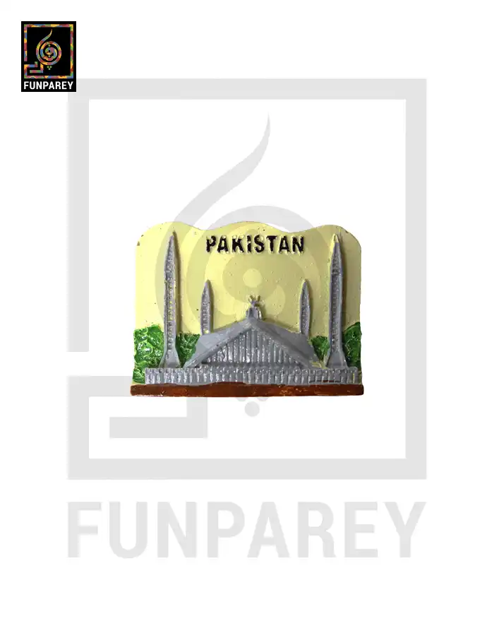 Resin Fridge Magnet – Faisal Masjid Model