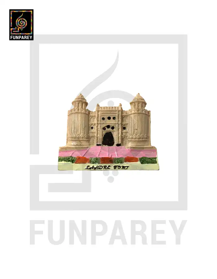 Resin Fridge Magnet – Lahore Fort Model