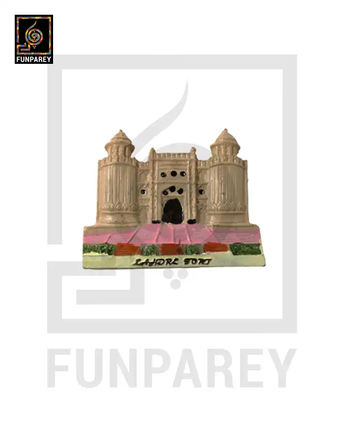Resin Fridge Magnet – Lahore Fort Model