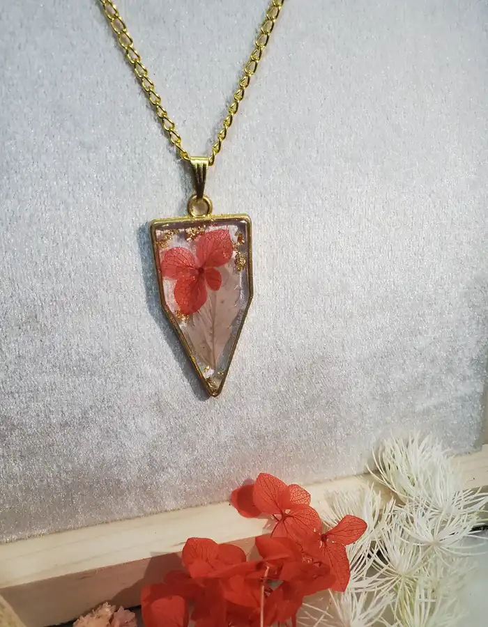 Resin Made Pendant - FloraWhisper