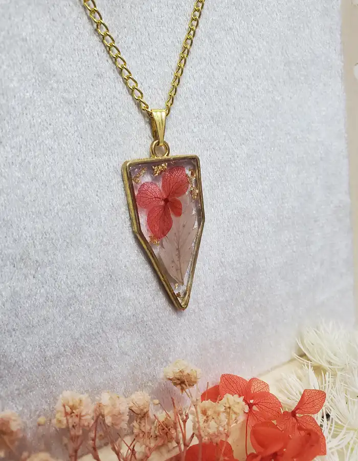 Resin Made Pendant - FloraWhisper