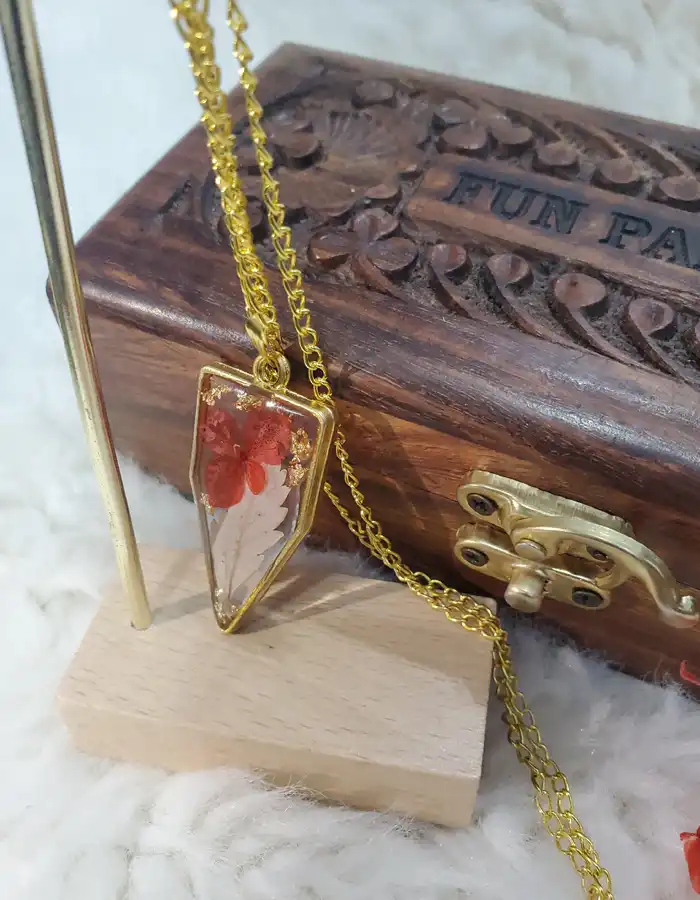 Resin Made Pendant - FloraWhisper