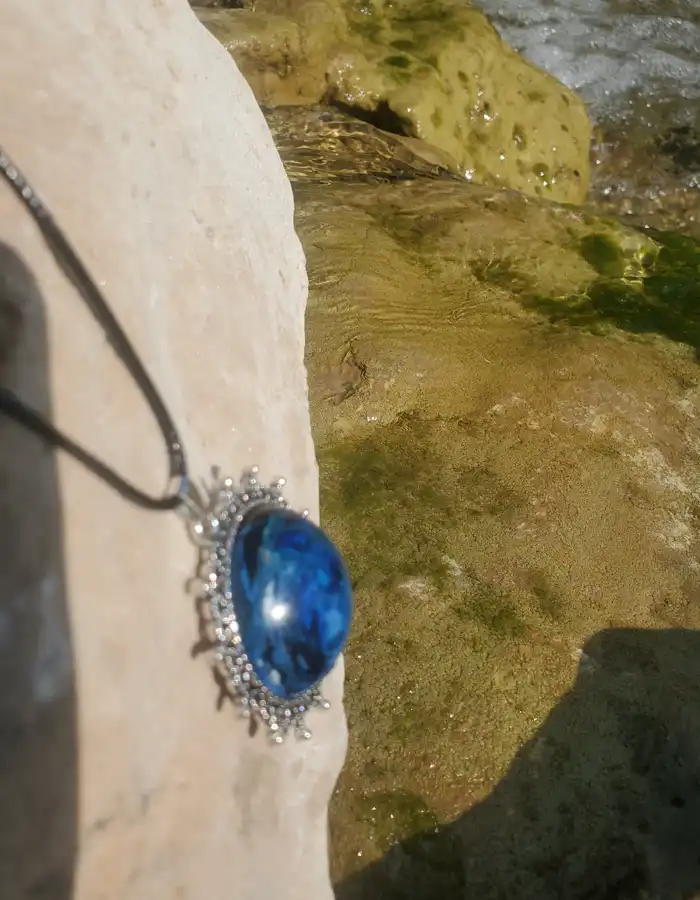 Resin Pendant - Galaxy Bound