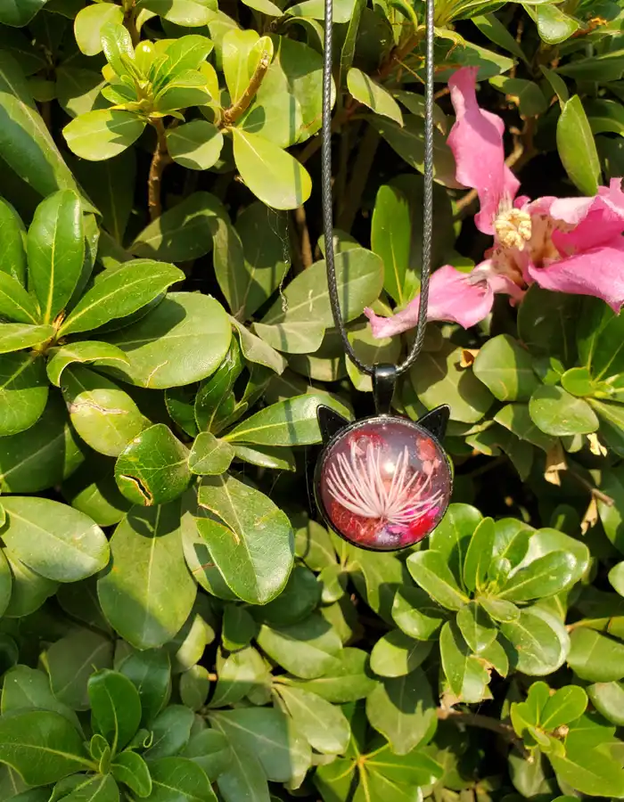 Resin Pendant - Gul-e-Hawa