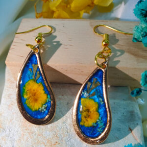 Sunlit Lagoon Floral Earrings