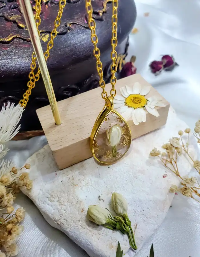 Golden Teardrop Pendant