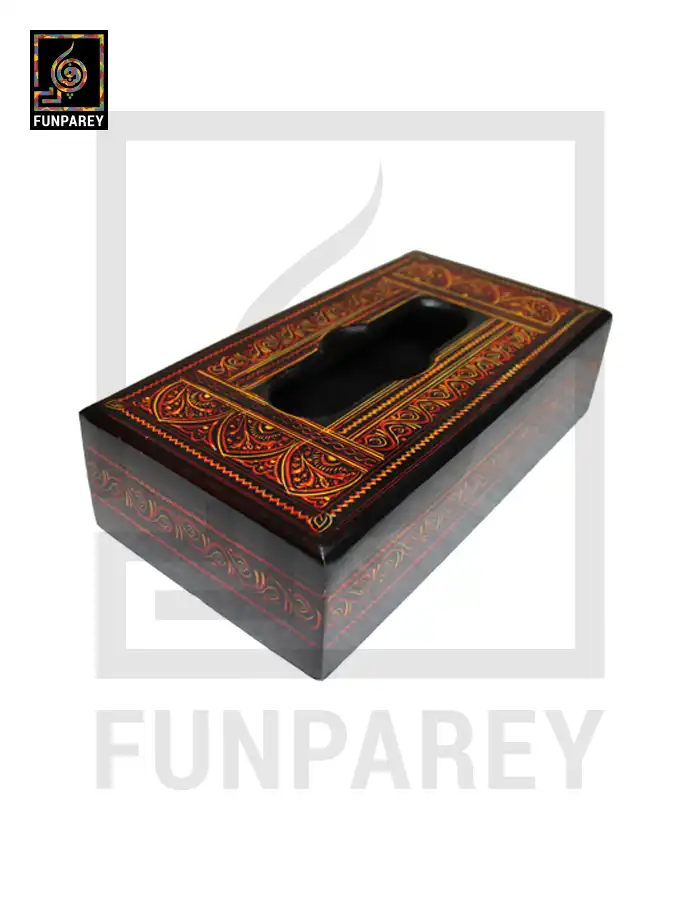 Tissue Box with Nakshi Art