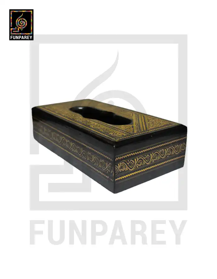 Tissue Box with Nakshi Art