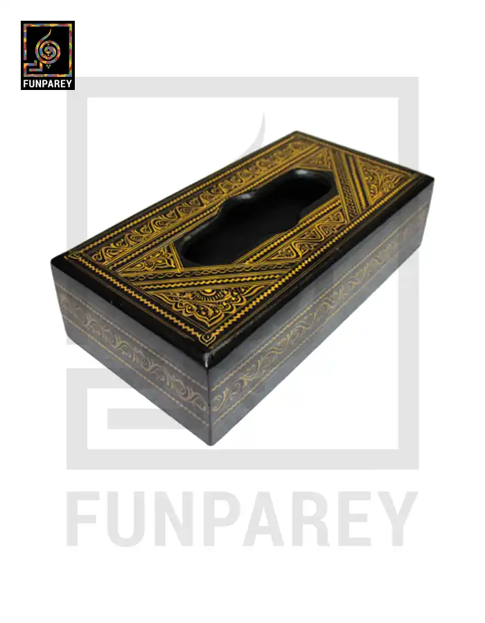 Tissue Box with Nakshi Art